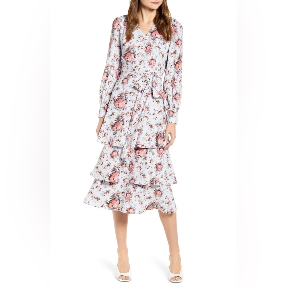 Rachel Parcell midi floral dress